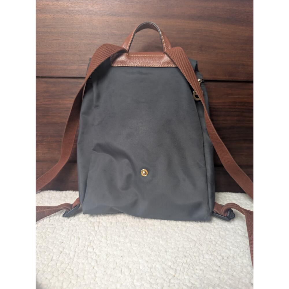 Longchamp Pilage BackPack Off Black - Picture 2 of 13